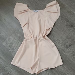 super cute blush pink romper